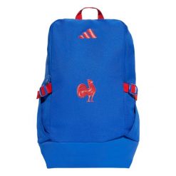 Plecak France Fan. Niebieskie plecaki damskie Adidas, bez wzorów. Za 179.00 zł.