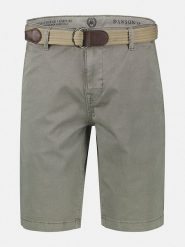 Lerros Szorty chino w kolorze szarym rozmiar: W31. Szare szorty męskie Lerros, bez kołnierzyka. Za 152.99 zł.