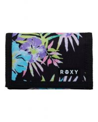 Portfel składany na pół dla Kobiety SMALL BEACH Różowy. Czerwone portfele damskie Roxy, z aplikacjami, z bawełny. Za 38.49 zł.