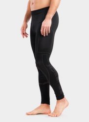 Legginsy termoaktywne męskie Brubeck Cooler. Czarne bielizna termoaktywna męska Brubeck, l, bez wzorów, z materiału. Za 183.69 zł.
