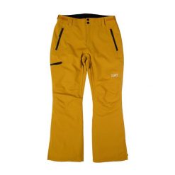 Spodnie narciarskie męskie Colourwear Sharp. Żółte spodnie materiałowe męskie Colourwear, bez wzorów, sportowe. Za 899.99 zł.