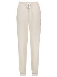 Sublevel Spodnie dresowe w kolorze beżowym rozmiar: L. Brązowe spodnie dresowe damskie Sublevel, l, bez wzorów, z dresówki. Za 69.99 zł.