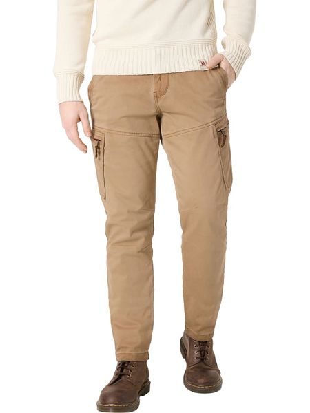 Timezone Spodnie w kolorze beżowym rozmiar: W32/L36. Brązowe spodnie materiałowe męskie Timezone, bez wzorów. Za 178.79 zł.