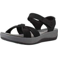 Sandały CLARKS ARLA SHORE Czarny. Czarne obuwie trekkingowe damskie Clarks. Za 132.99 zł.