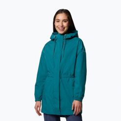 Kurtka hybrydowa damska Columbia Splash Side II. Zielone kurtki damskie Columbia, xs, bez wzorów, bez kaptura. Za 469.99 zł.