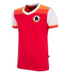 Koszulka retro piłkarska dla dorosłych - AS Roma 1978-79 - Czerwona. Czerwone t-shirty sportowe męskie COPA FOOTBALL, bez ramiączek, do piłki nożnej. Za 340.31 zł.