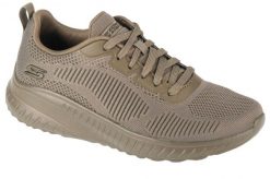 Buty sportowe Sneakersy damskie, Bobs Squad Chaos - Face Off. Zielone buty sportowe na co dzień damskie Skechers, bez wzorów, z materiału, trekkingowe. Za 269.99 zł.