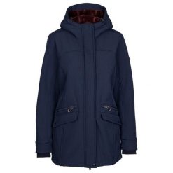Kurtka Soft Shell Damska Anza TP75. Niebieskie kurtki damskie Trespass, m, bez wzorów, z elastanu, z kapturem. Za 237.99 zł.