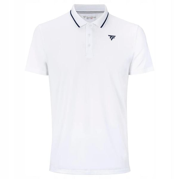 Męska koszulka polo tenisowa Tecnifibre Team Tech Polo. Niebieskie koszulki polo męskie TECNIFIBRE, l, bez wzorów, z elastanu, bez ramiączek. Za 199.00 zł.