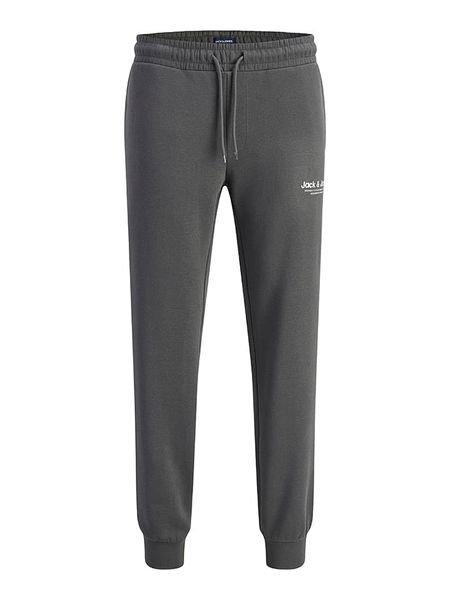 Jack & Jones Spodnie dresowe w kolorze antracytowym rozmiar: S. Czarne spodnie dresowe męskie Jack & Jones, bez wzorów, z dresówki. Za 100.28 zł.