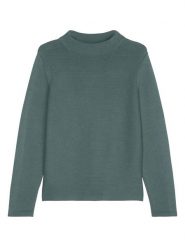 Marc O´Polo Sweter w kolorze ciemnozielonym rozmiar: S. Zielone golfy damskie s, bez wzorów, z bawełny, bez ramiączek. Za 298.67 zł.