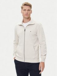 Tommy Hilfiger Bluza Essential MW0MW38084 Beżowy Regular Fit. Brązowe bluzy bez kaptura męskie Tommy Hilfiger, l, z bawełny. Za 439.99 zł.