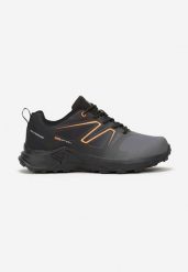 Szare Buty Sportowe przed Kostkę z Modnymi Wstawkami Nicuone. Szare buty fitness męskie Born2be, bez zapięcia, na fitness i siłownię. Za 169.99 zł.