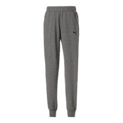 Puma Spodnie Ess Tr 84722003. Szare spodnie materiałowe męskie Puma, bez wzorów, wizytowe. Za 134.99 zł.
