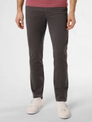 BOSS Orange Spodnie - Chino Slim Mężczyźni szary, 36-36. Pomarańczowe spodnie materiałowe męskie Boss Orange, bez wzorów, klasyczne. Za 299.95 zł.
