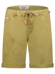 Geographical Norway Bermudy "Pistol" w kolorze khaki rozmiar: L. Brązowe szorty męskie Geographical Norway, bez wzorów, klasyczne. Za 105.38 zł.