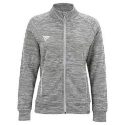 Dziewczęca bluza dresowa Tecnifibre Team. Szare bluzy z kapturem damskie TECNIFIBRE, z dresówki. Za 190.50 zł.