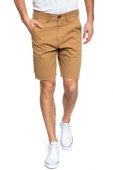 SPODENKI LEE CARPENTER SHORT TAN L73XLU85 112120821. Szorty męskie Lee, z materiału, bez kołnierzyka. W wyprzedaży za 89.99 zł.