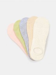 Bawełniane skarpetki 5 pack - wielobarwny. Skarpetki damskie Sinsay, bez wzorów, z bawełny. Za 15.99 zł.