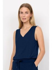Soyaconcept Top "Marica" w kolorze granatowym rozmiar: S. Niebieskie topy damskie Soyaconcept, s, bez wzorów, bez kołnierzyka. Za 74.46 zł.