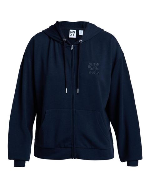 Bluza na zamek dla Kobiety SURFING BY DAYLIGHT Czarny. Szare bluzy bez kaptura damskie Roxy, l, z elastanu. Za 259.99 zł.