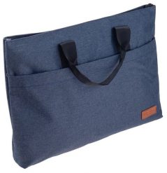 Torba na laptopa granatowa Rovicky NB0996-S-4566 NAVY. Niebieskie torby na laptopa damskie ROVICKY, bez wzorów, z satyny. Za 34.00 zł.