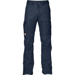 Spodnie turystyczne męskie Fjallraven Karl Pro Trousers. Niebieskie spodnie sportowe męskie Fjällräven. Za 629.99 zł.