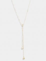 CARATELLI Złoty naszyjnik "Cordou" z diamentami - dł. 42 cm rozmiar: onesize. Żółte naszyjniki damskie CARATELLI, złote. Za 991.99 zł.