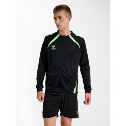 Kurtka wodoodporna Hummel Lead 2.0. Czarne kurtki treningowe męskie HUMMEL, bez wzorów. Za 279.50 zł.