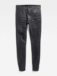 G-Star Dżinsy - Skinny fit - w kolorze ciemnoszarym rozmiar: W27/L30. Czarne jeansy damskie G-Star. Za 193.24 zł.