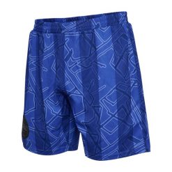 Spodenki bramkarskie Hummel DBU-Halo 24. Niebieskie szorty damskie HUMMEL, bez wzorów, sportowe. Za 263.00 zł.