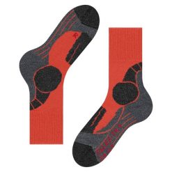 Skarpetki Falke TK1 Adventure. Brązowe skarpetki męskie Falke, bez wzorów, z wełny. Za 171.00 zł.