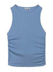 Herrlicher Top w kolorze niebieskim rozmiar: XL. Niebieskie topy damskie Herrlicher, xl, bez wzorów, bez kołnierzyka. Za 79.03 zł.