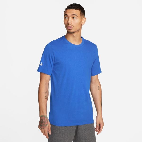 Koszulka sportowa męska Nike Park 20 Tee. Niebieskie t-shirty sportowe męskie Nike, m, bez ramiączek, na fitness i siłownię. Za 89.99 zł.