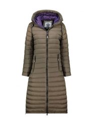 Canadian Peak Płaszcz pikowany "Azuleak" w kolorze khaki rozmiar: S. Brązowe płaszcze damskie Canadian Peak, s, bez wzorów. Za 239.86 zł.