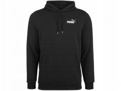 Bluza sportowa z kapturem męska czarna Puma Ess+ 2 Coi Small Logo. Czarne bluzy sportowe męskie Puma, z aplikacjami, z bawełny, klasyczne, bez kołnierzyka, bez ramiączek. Za 149.00 zł.