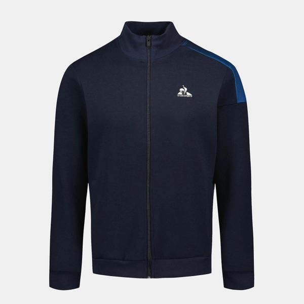 Bluza zapinana na zamek błyskawiczny Le Coq Sportif Heritage SP N°1. Niebieskie bluzy z kapturem męskie Le Coq Sportif, m. W wyprzedaży za 323.10 zł.