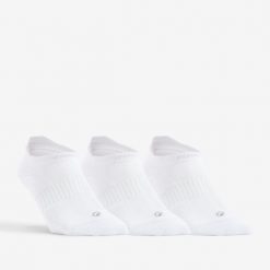 Second Life - Skarpety sportowe tenis DECATHLON RS500 Lowedge... - Stan Dobry. Białe skarpetki męskie Decathlon, bez wzorów, z bawełny. Za 28.00 zł.