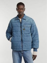 G-Star Raw Kurtka jeansowa D25201-D777 Niebieski Regular Fit. Niebieskie kurtki męskie G-Star Raw, m, bez wzorów, z bawełny, retro, bez kaptura. Za 499.99 zł.