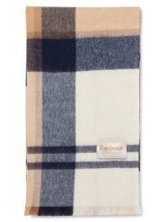 Barbour Szalik Kobiety Wełna jagnięca beżowy|niebieski|czerwony, 48. Brązowe szaliki i kominy damskie Barbour, bez wzorów, z tkaniny. Za 399.95 zł.