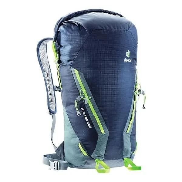 Plecak sportowy trekkingowy wspinaczkowy Deuter Gravity Rock N' Roll 30. Niebieskie plecaki damskie Deuter, bez wzorów, z materiału, rockowe. Za 465.95 zł.