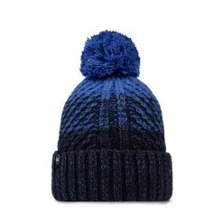 Czapka BUFF KNITTED & FLEECE BAND BEANIE AKNA. Niebieskie czapki zimowe damskie Buff. Za 169.90 zł.