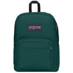 Plecak sportowo-turystyczny dla dorosłych Superbreak Backpack 26 L. Zielone plecaki damskie JanSport, bez wzorów, sportowe. Za 139.99 zł.
