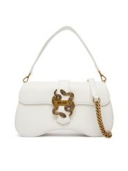 Just Cavalli Torebka 80RA4BA1 ZSA89 Biały. Białe torebki klasyczne damskie Just Cavalli, bez wzorów, ze skóry, bez dodatków. Za 939.99 zł.