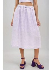 Monki Spódnica w kolorze lawendowym rozmiar: M. Różowe spódniczki damskie Monki, m, bez wzorów, z podwyższonym stanem, midi. Za 69.99 zł.