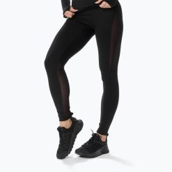 Legginsy treningowe damskie Cardio Bunny HCB-126-006. Czarne legginsy damskie Cardio Bunny, s, bez wzorów, z materiału. Za 189.99 zł.