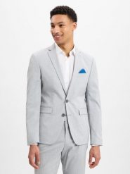 Finshley & Harding kurtka modułowa - Oakland Mężczyźni Slim Fit szary, 54. Szare kurtki męskie Finshley & Harding, m, bez wzorów, z syntetyku, klasyczne, bez kaptura. Za 549.95 zł.