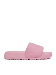Juicy Couture Klapki PJC3 Różowy. Czerwone klapki damskie Juicy Couture, bez wzorów, z syntetyku, bez obcasa. Za 99.99 zł.