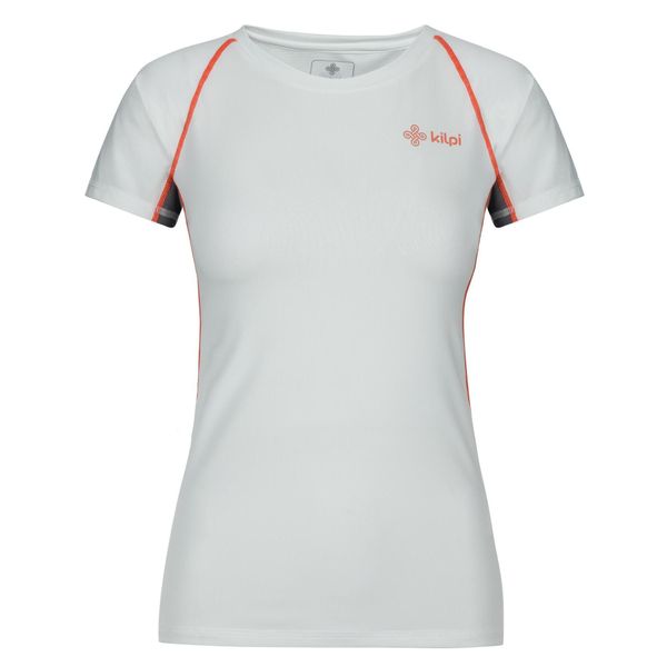 Damska koszulka z długim rękawem Kilpi RAINBOW-W. Białe t-shirty damskie Kilpi, s, bez wzorów, z poliesteru, bez kołnierzyka. Za 112.21 zł.