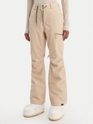 Roxy Spodnie snowboardowe Nadia ERJTP03271 Beżowy Tailored Fit. Brązowe spodnie sportowe damskie Roxy, m, z syntetyku, narciarskie. Za 399.99 zł.